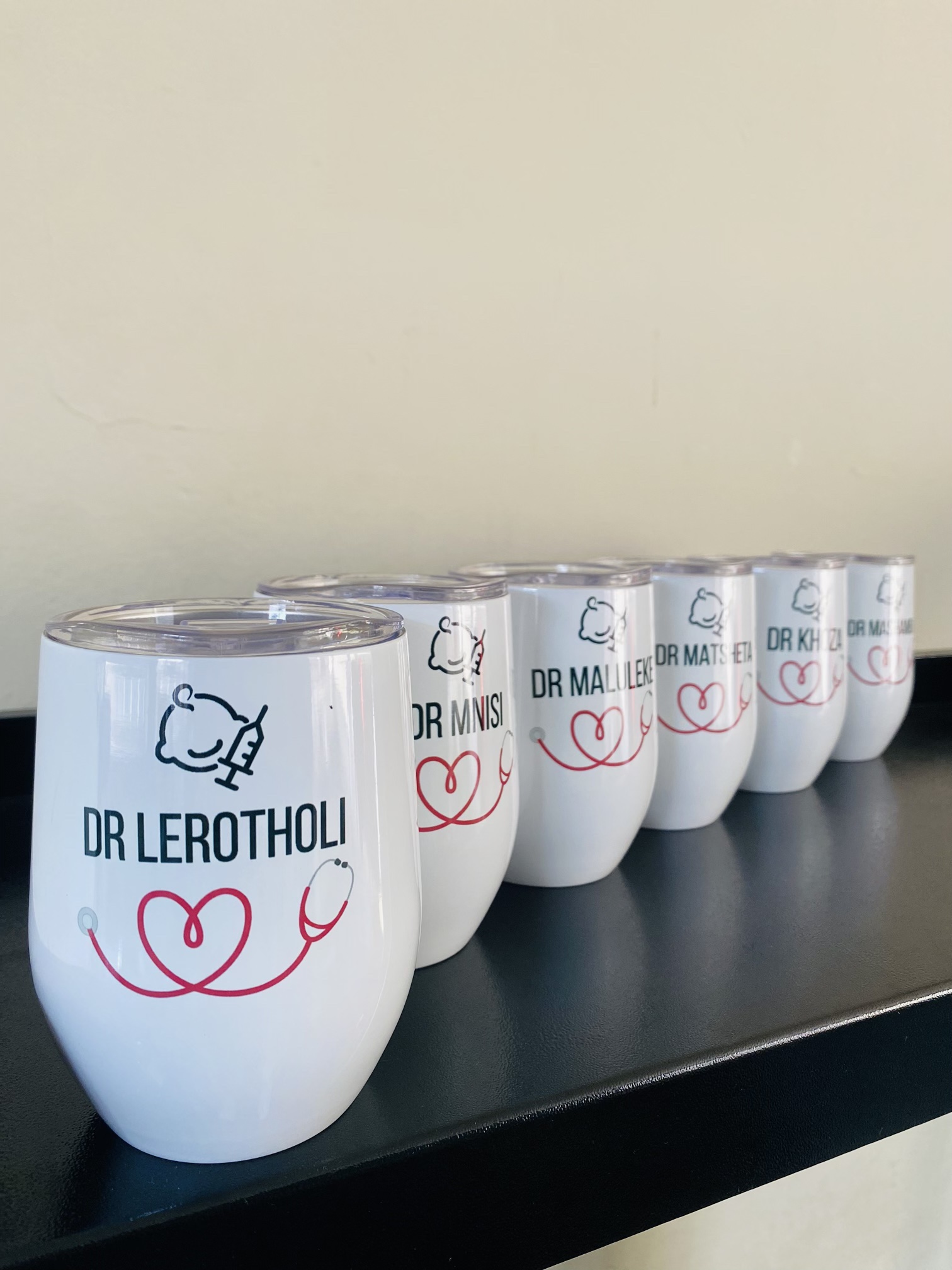 Personalised Travel Flask Tumbler 4 Ramina Creatives // raminacreatives.co.za Personalised Travel Flask Tumbler - Image 4