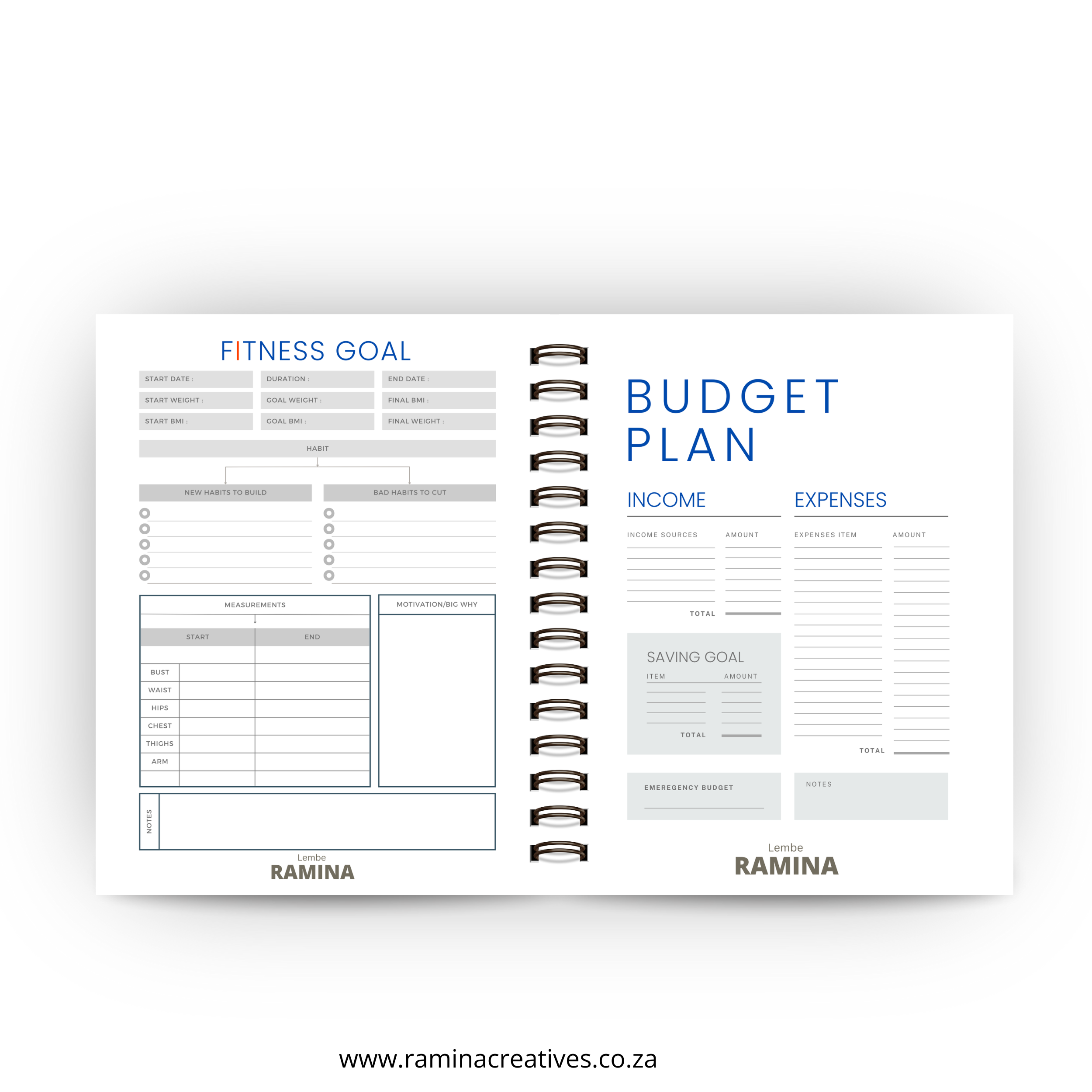 2026 Journal 4 Ramina Creatives // raminacreatives.co.za 2026 Journal - Image 4